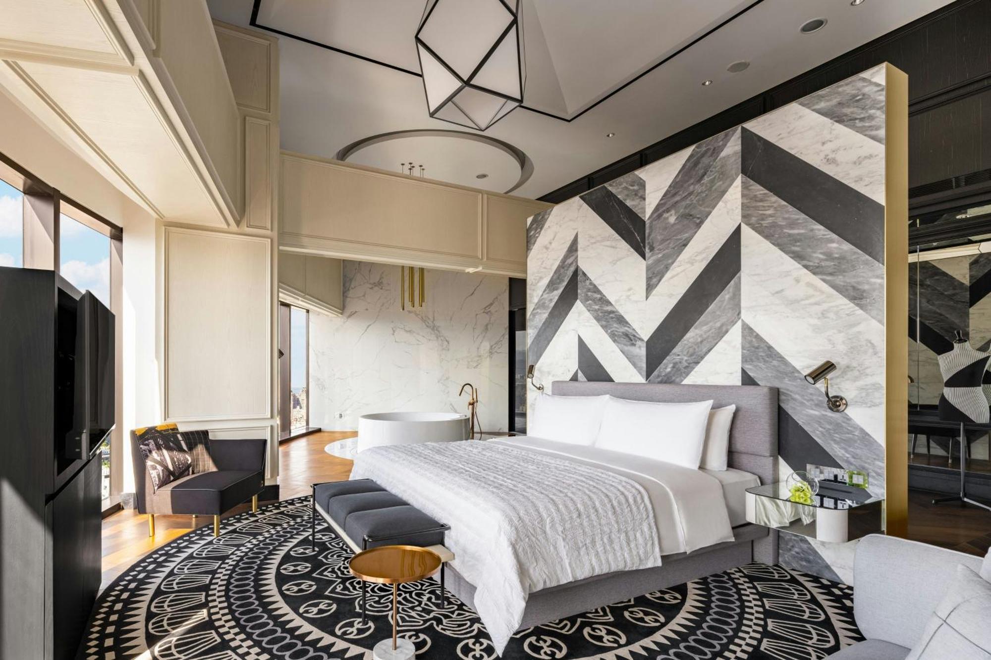 Le Meridien טאיצ'ונג מראה חיצוני תמונה A bedroom at the hotel