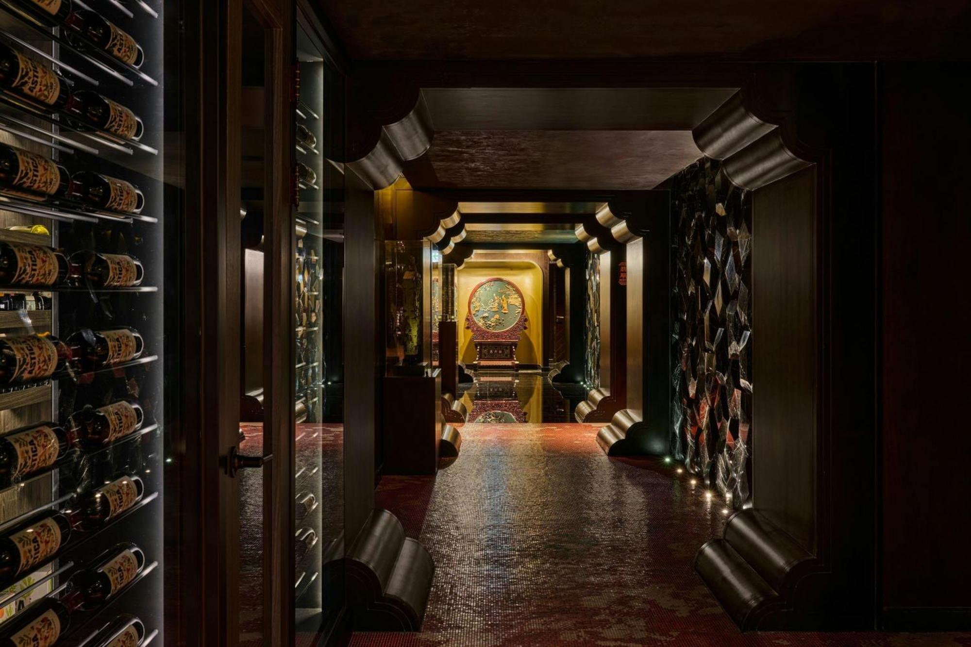 Le Meridien טאיצ'ונג מראה חיצוני תמונה Wine cellar